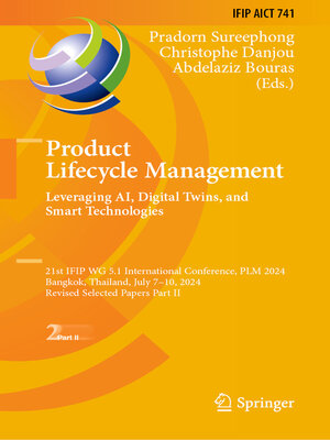 cover image of Product Lifecycle Management. Leveraging AI, Digital Twins, and Smart Technologies